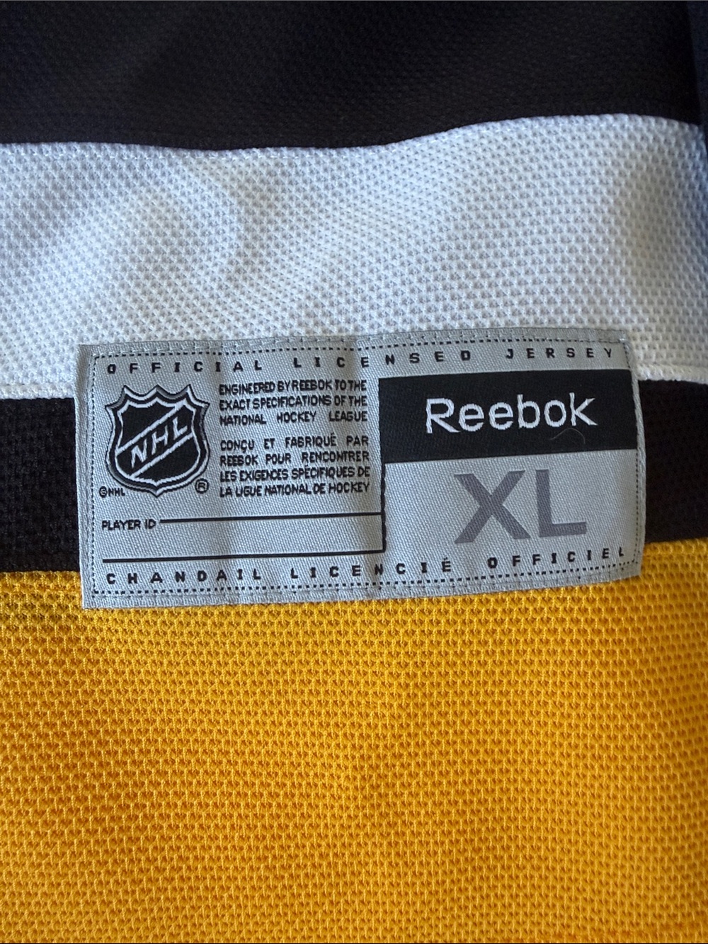 Reebok Black & Gold Pittsburgh Penguins Sidney Crosby #87 Jersey - Picture 2 of 3